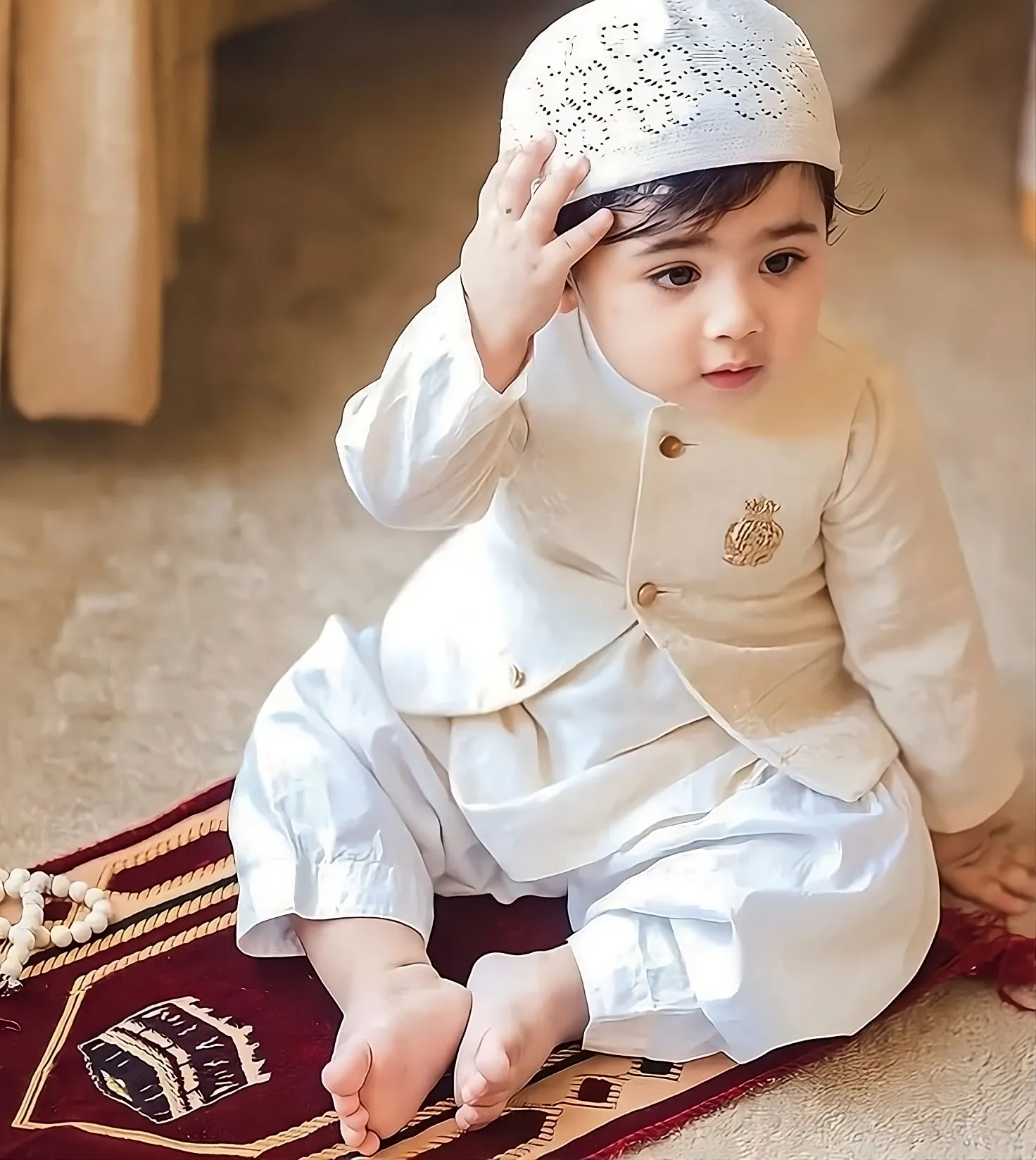 Muslim Cute baby photo