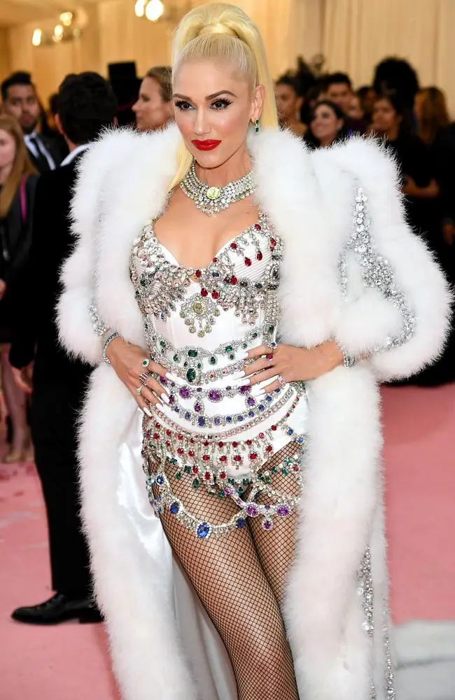 I have never really changed!’ Gwen Stefani at the Met Gala in 2019. Picture