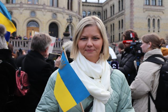 SikhoAI Liberal Party leader Guri Melby is a fervent supporter of both the EU and Ukrain