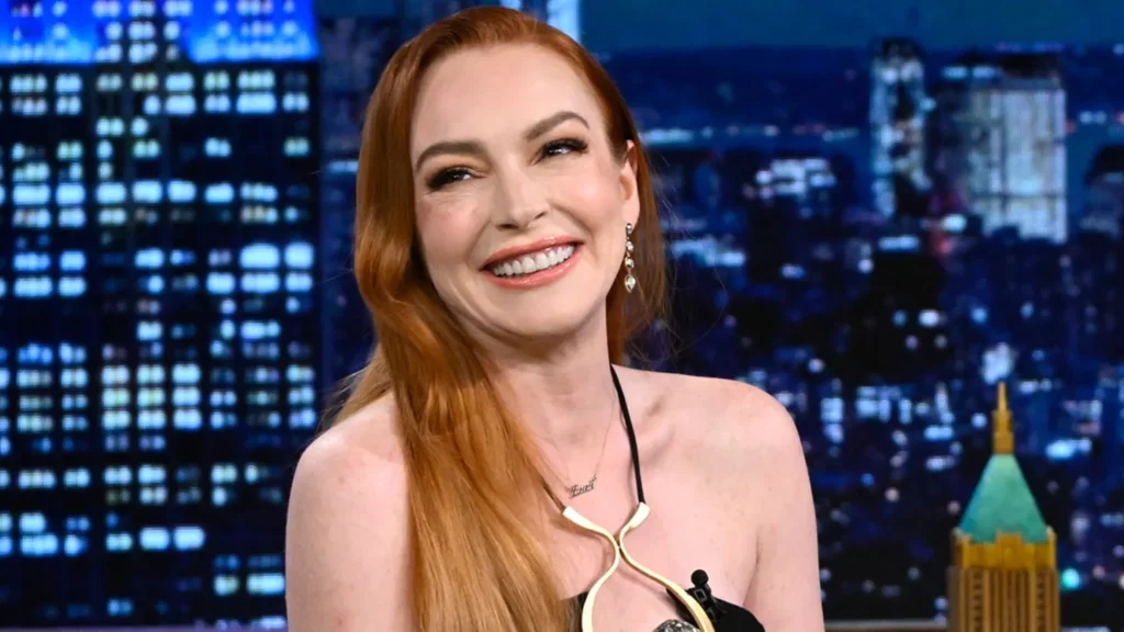 Lohan shines in Netflix's new holiday film, 'Our Little Secret.