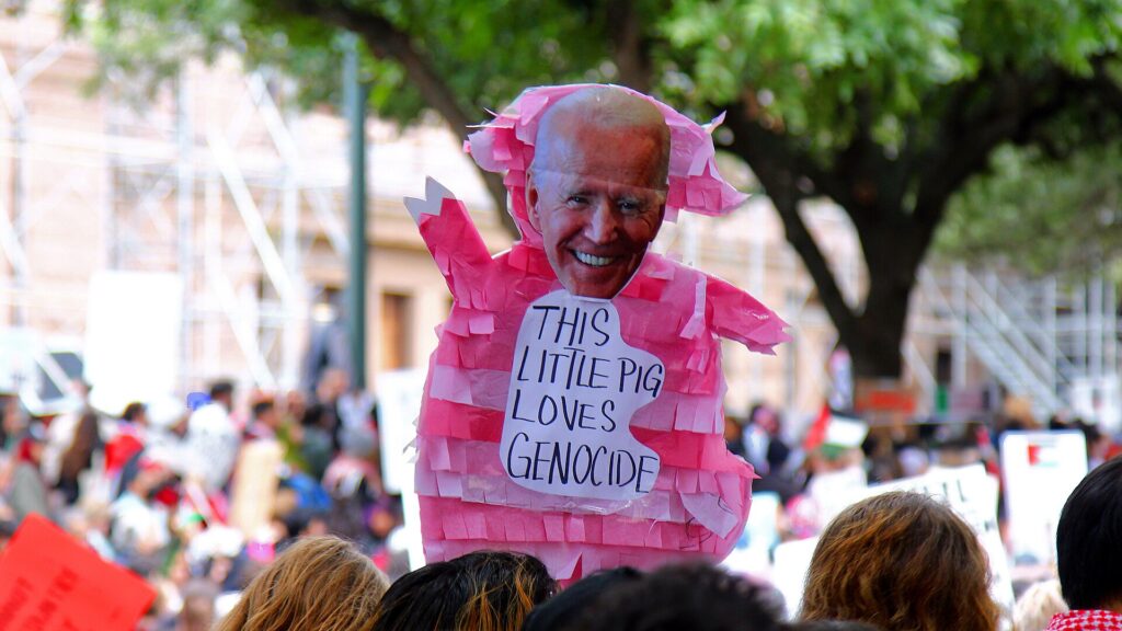 SikhoAI PROTEST IN TEXAS AGAINST BIDEN