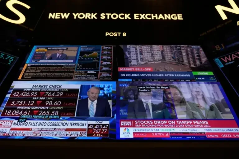 US stock market crash