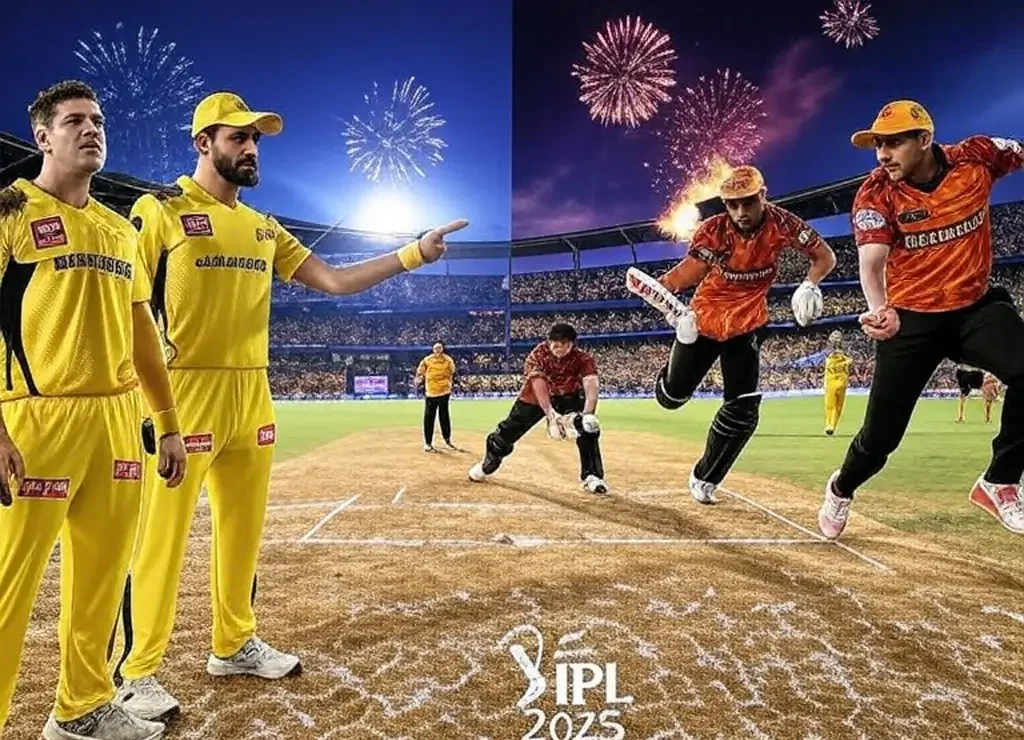 CSK vs SRH IPL 2025 Chepauk's Epic Battle in Full Swing