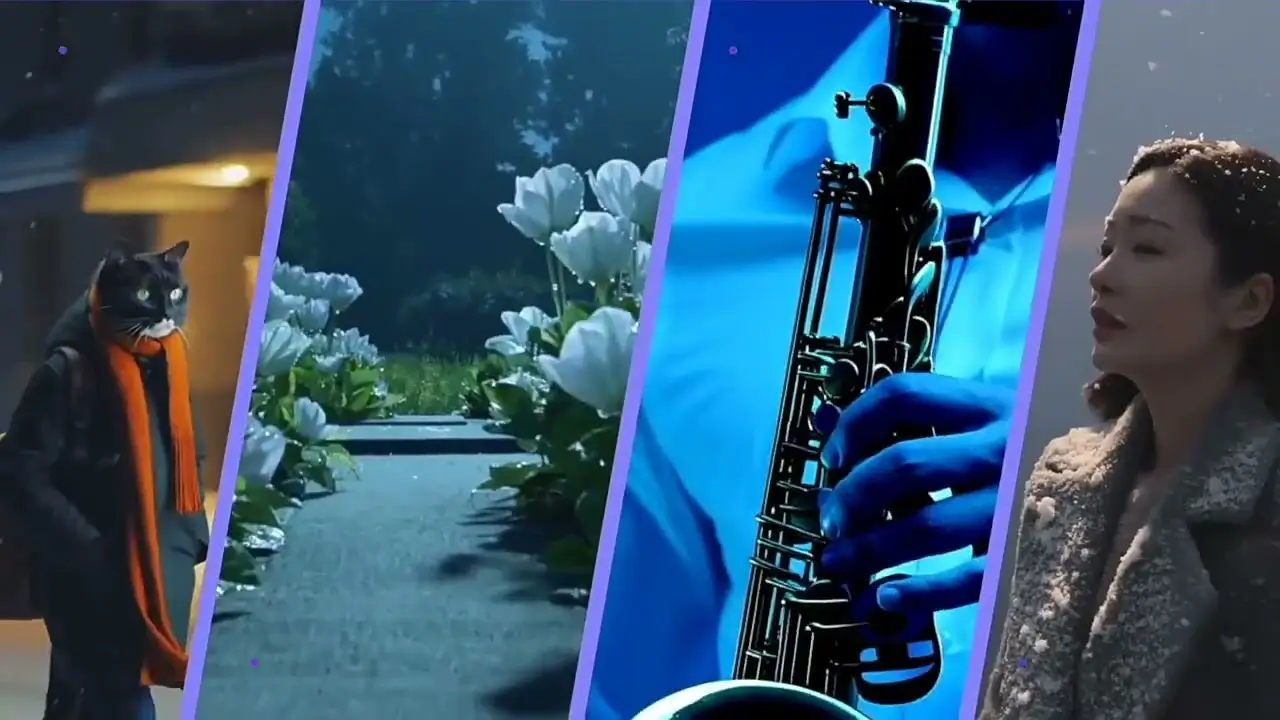An example of a video generated by Alibaba's Wan2.2 AI model
