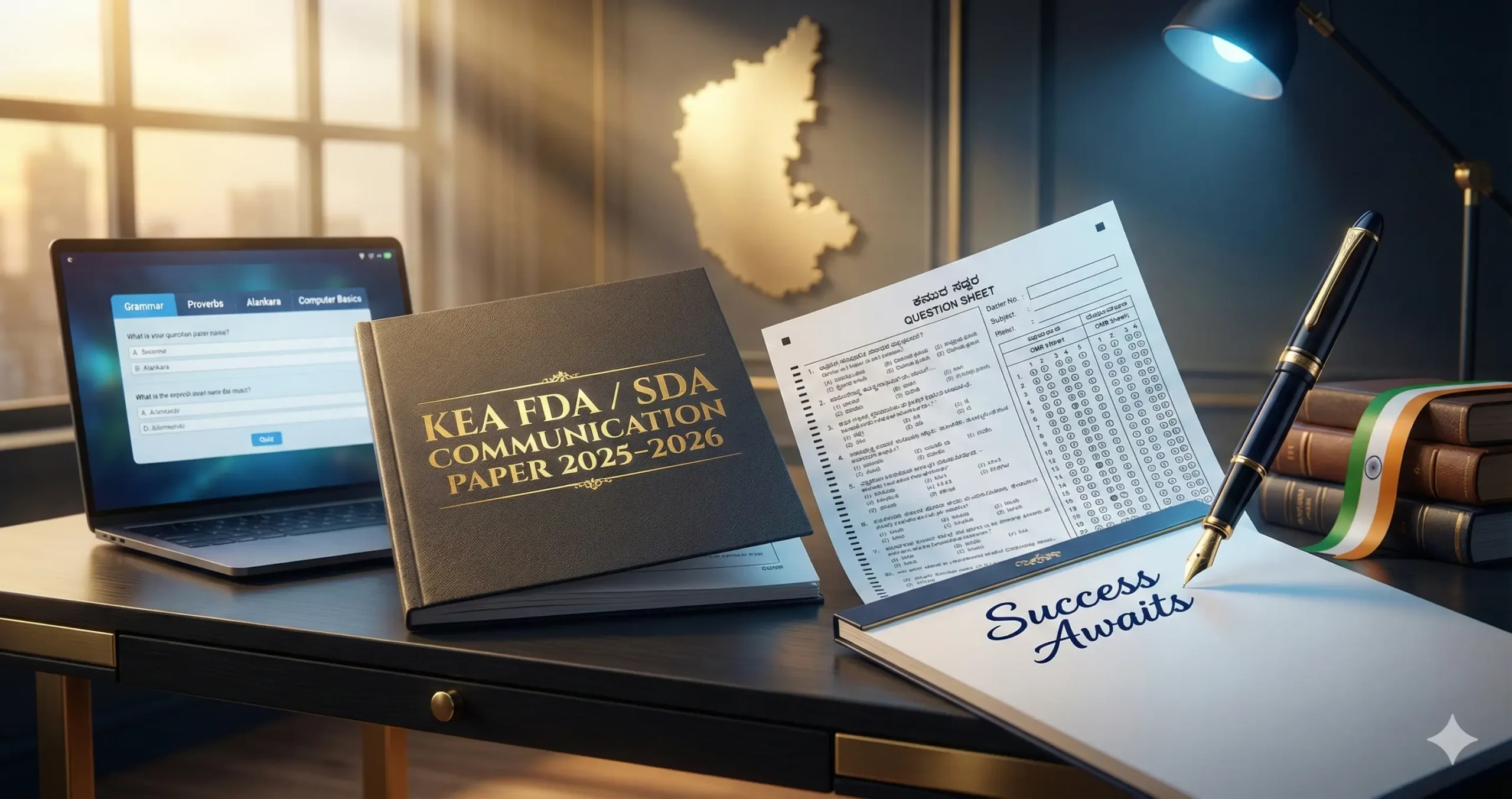 SikhoAI KEA FDA SDA Communication Paper Solved Guide 2025