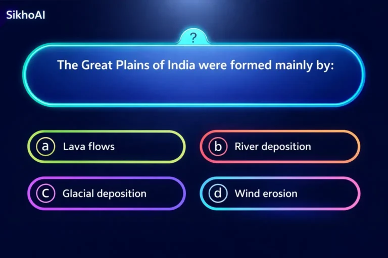 SikhoAI Free practice questions for exams with MCQs and long answers