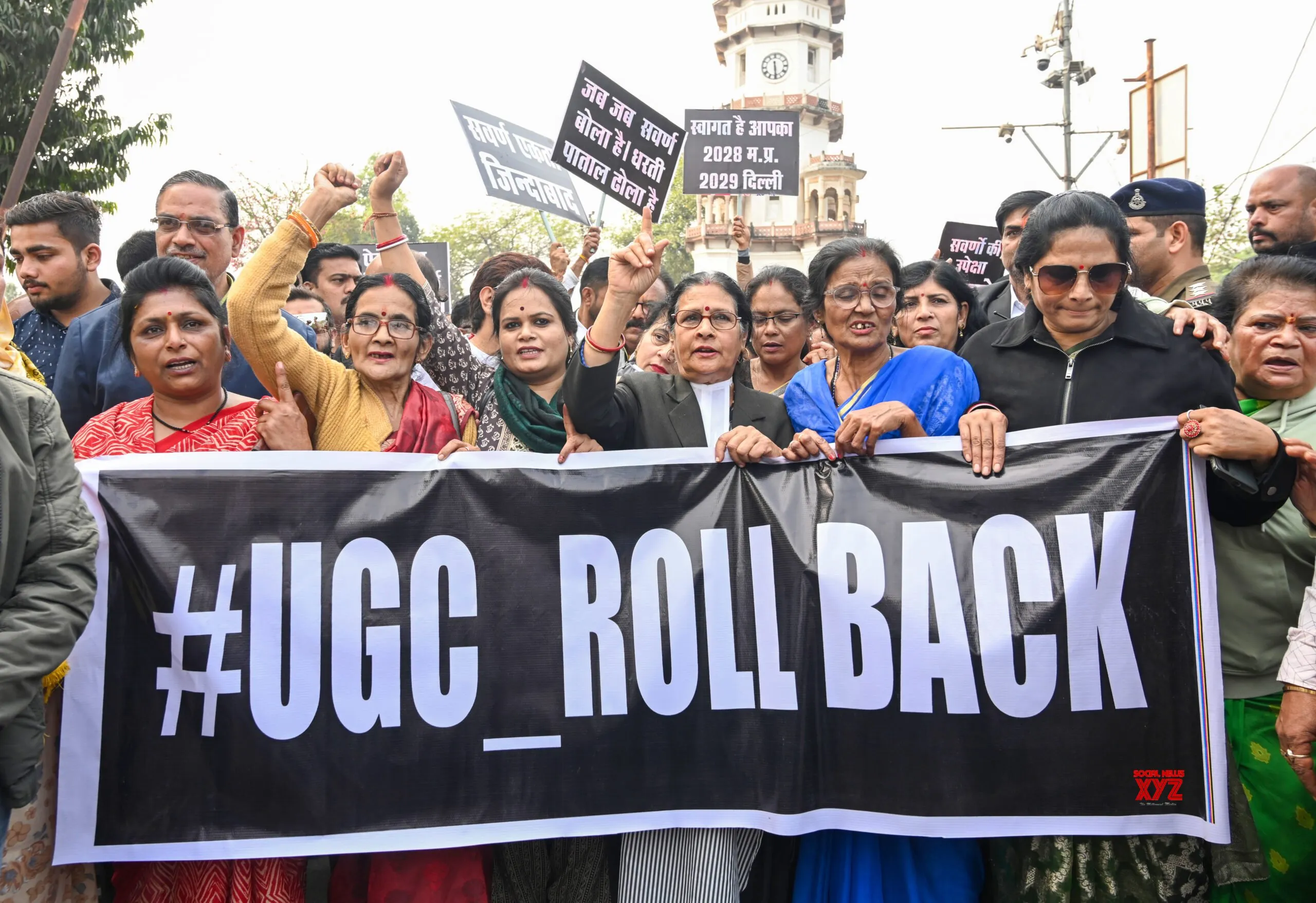 UGC Equity Regulations protest