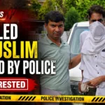 Salim Vastik arrested by Delhi Police in Ghaziabad after 25 years on the run, shown with officers in custody during investigation scene